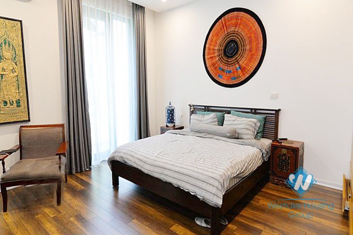 Gorgeous scandinavian style 4 bedrooms villa for rent in Tay Ho, Hanoi 